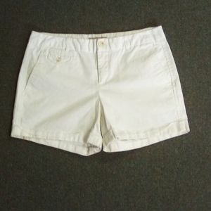 White shorts